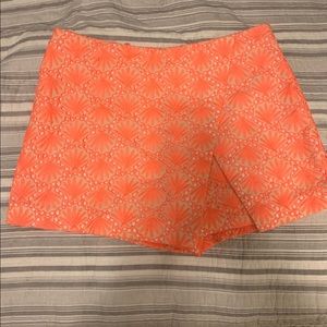 Lilly Pulitzer skort coral size 8